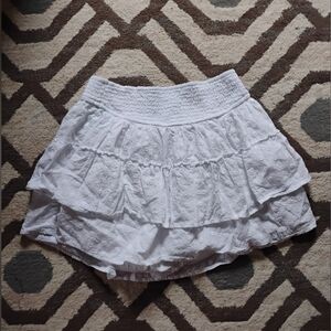 White Hollister Skirt Size Large